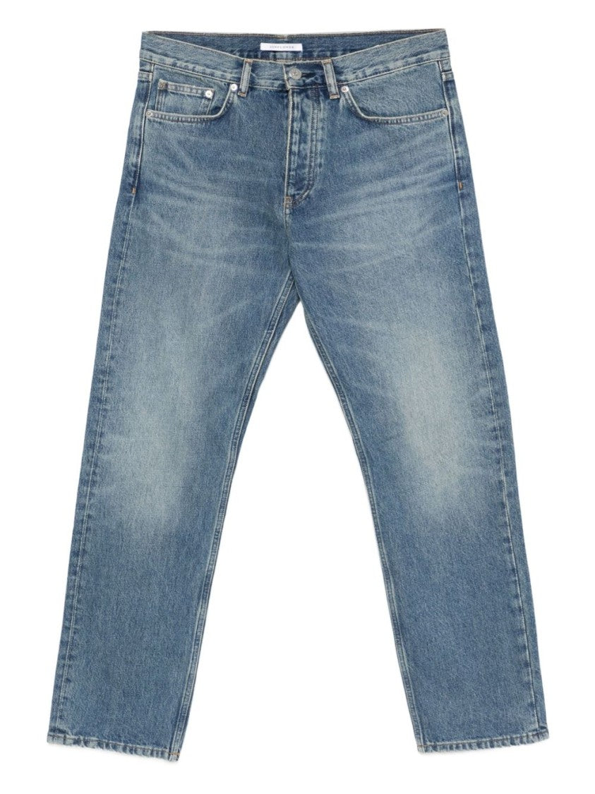 Sunflower Organic Cotton Straight Leg Jeans With Classic Five-Pocket Design