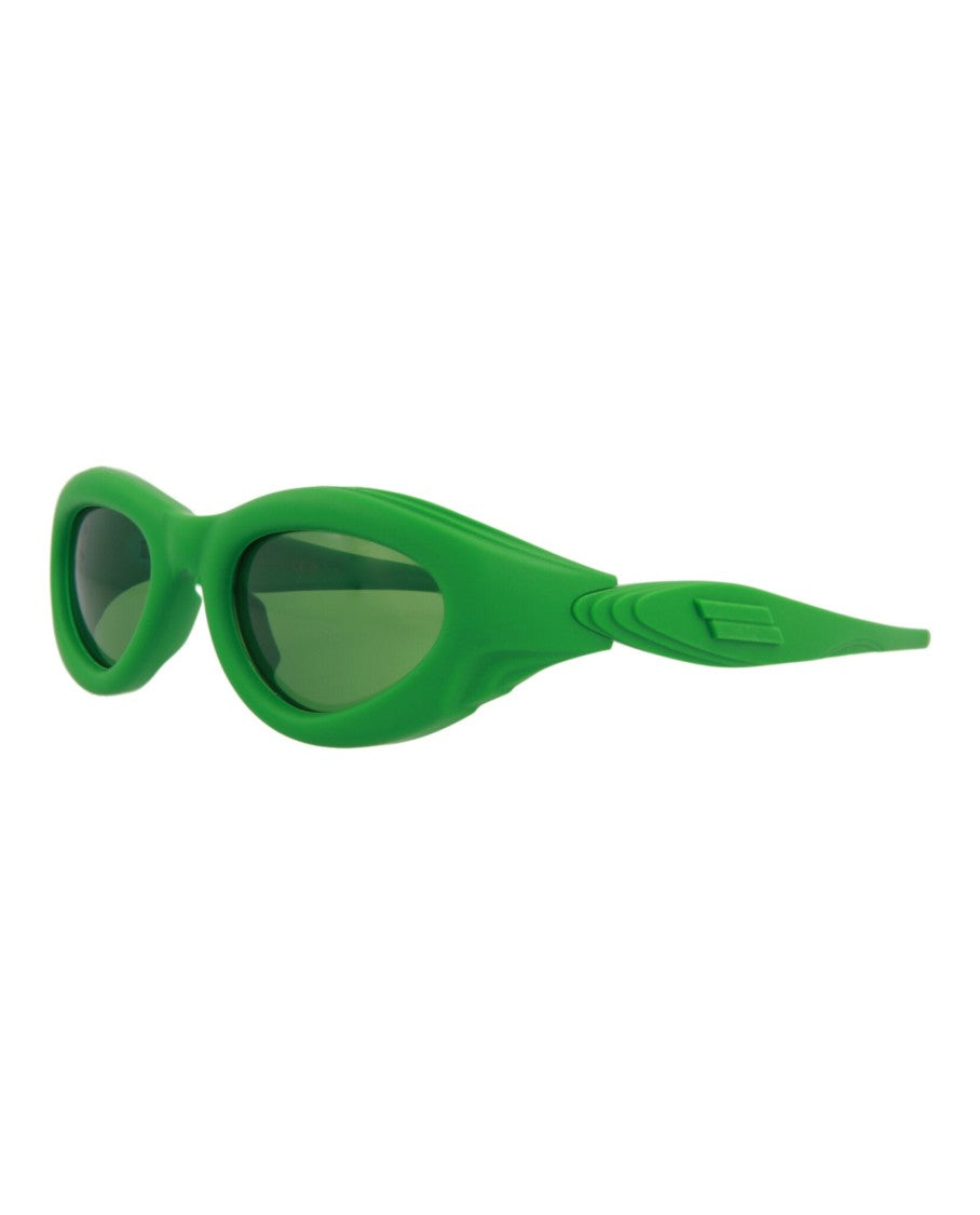 Bottega Veneta Round-Frame Injection Sunglasses