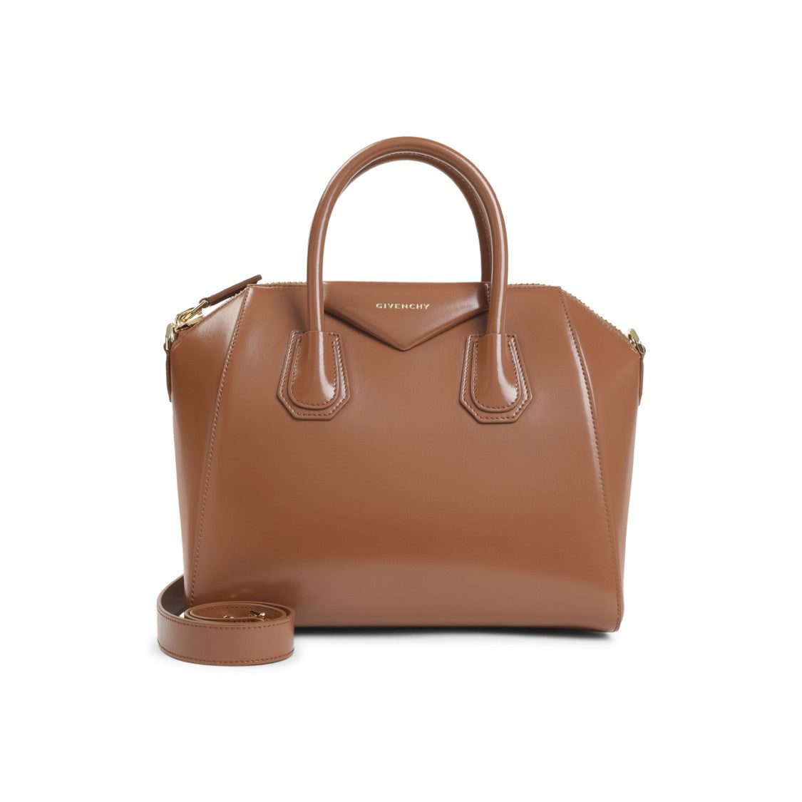 Givenchy Antigona Small Brown Calf Leather Handbag