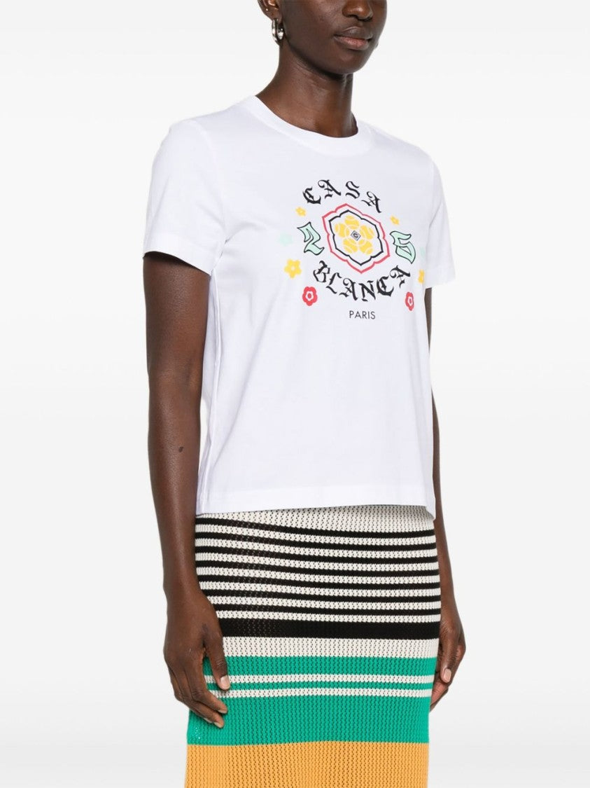 Casablanca Graphic Print Cotton T-Shirt