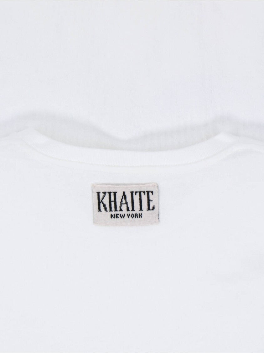 Khaite "Mae" T-Shirt White