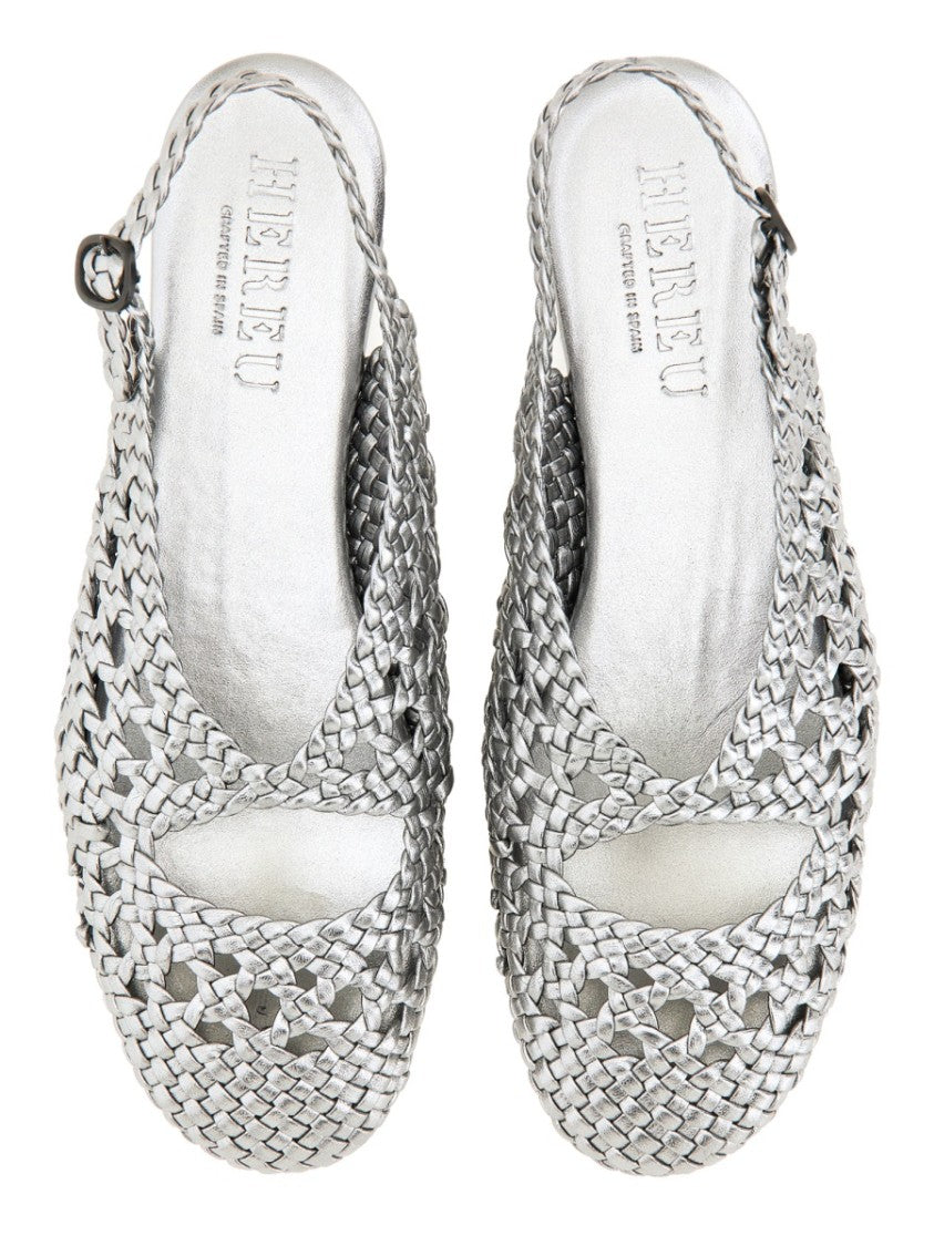Hereu Empuria Metallic Slingback Sandal