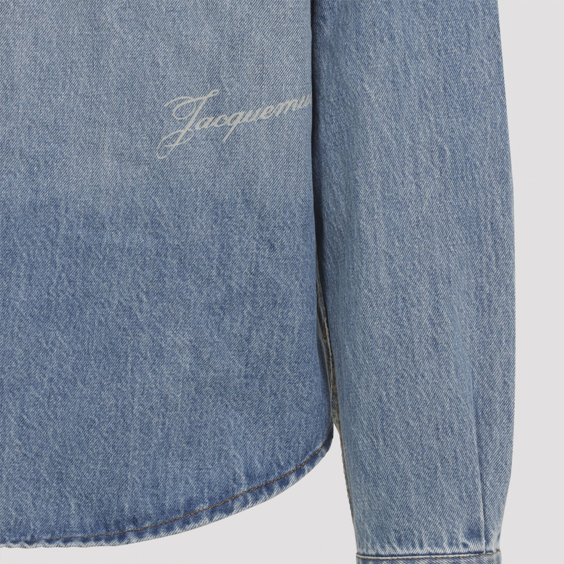 Jacquemus Simon De-Nîmes Blue Cotton Shirt