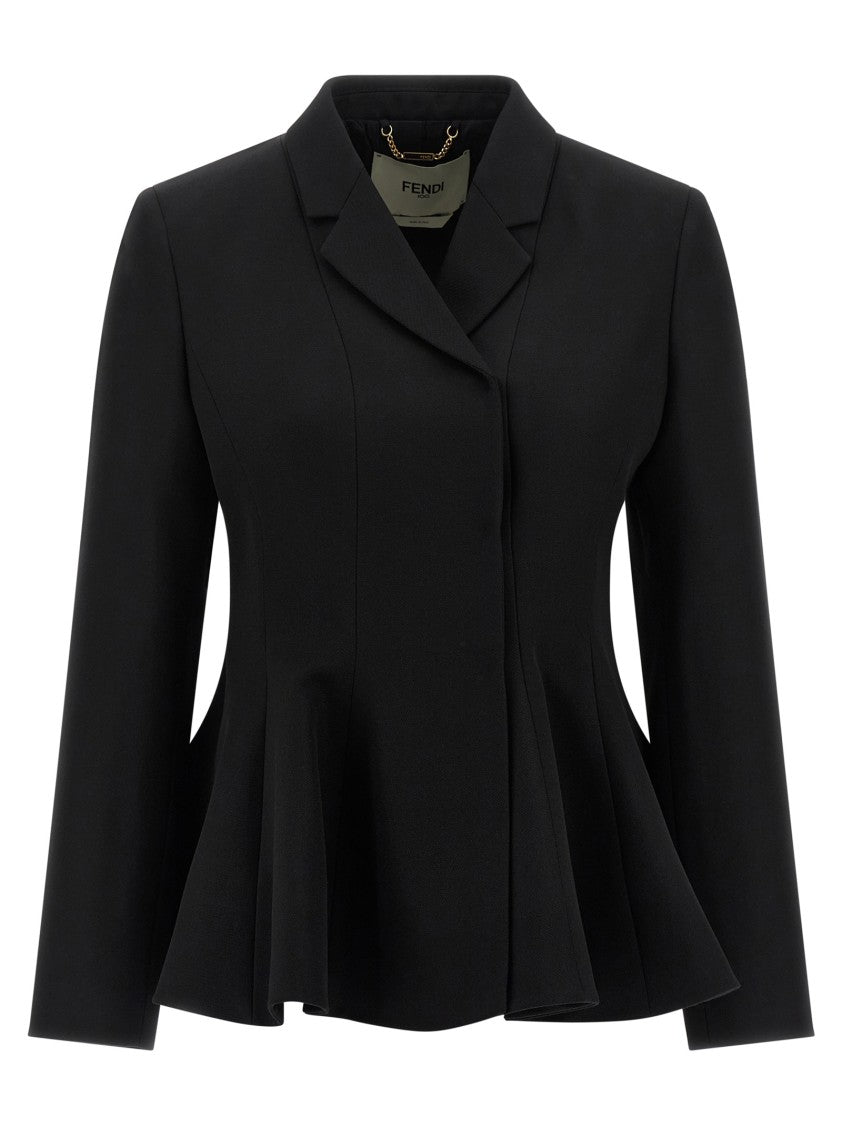 Fendi Grain De Poudre' Blazer