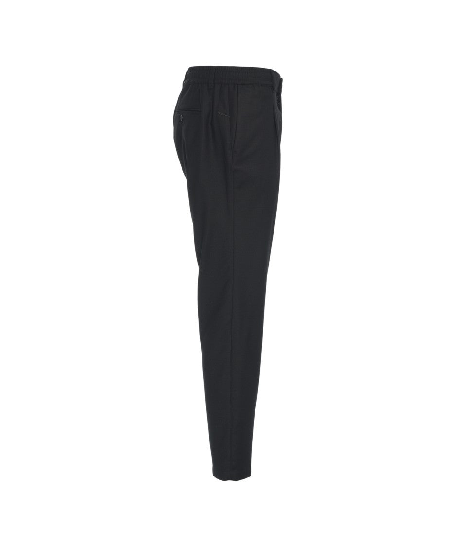 Cruna Slim Fit Chinos With Pressed Pleats
