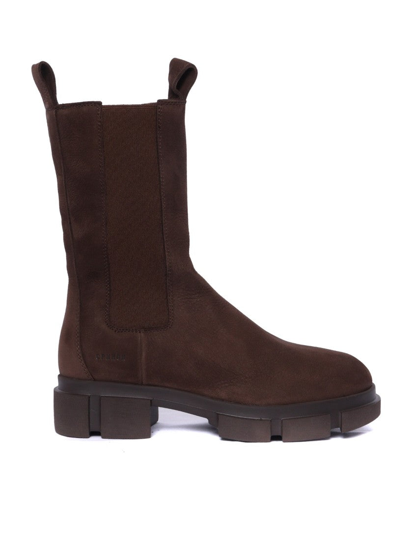 Copenhagen Chunky Sole Ankle Boots