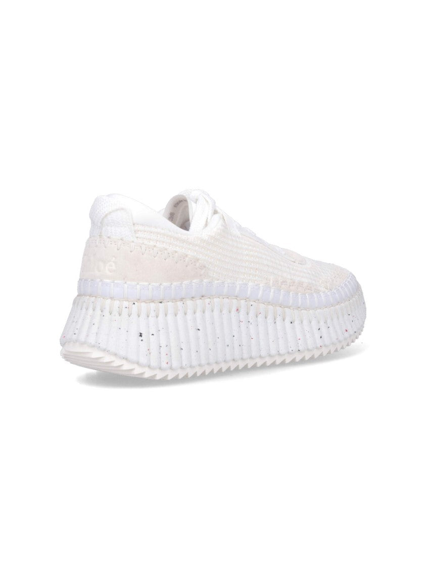 Chloé "Nama" Sneakers – White