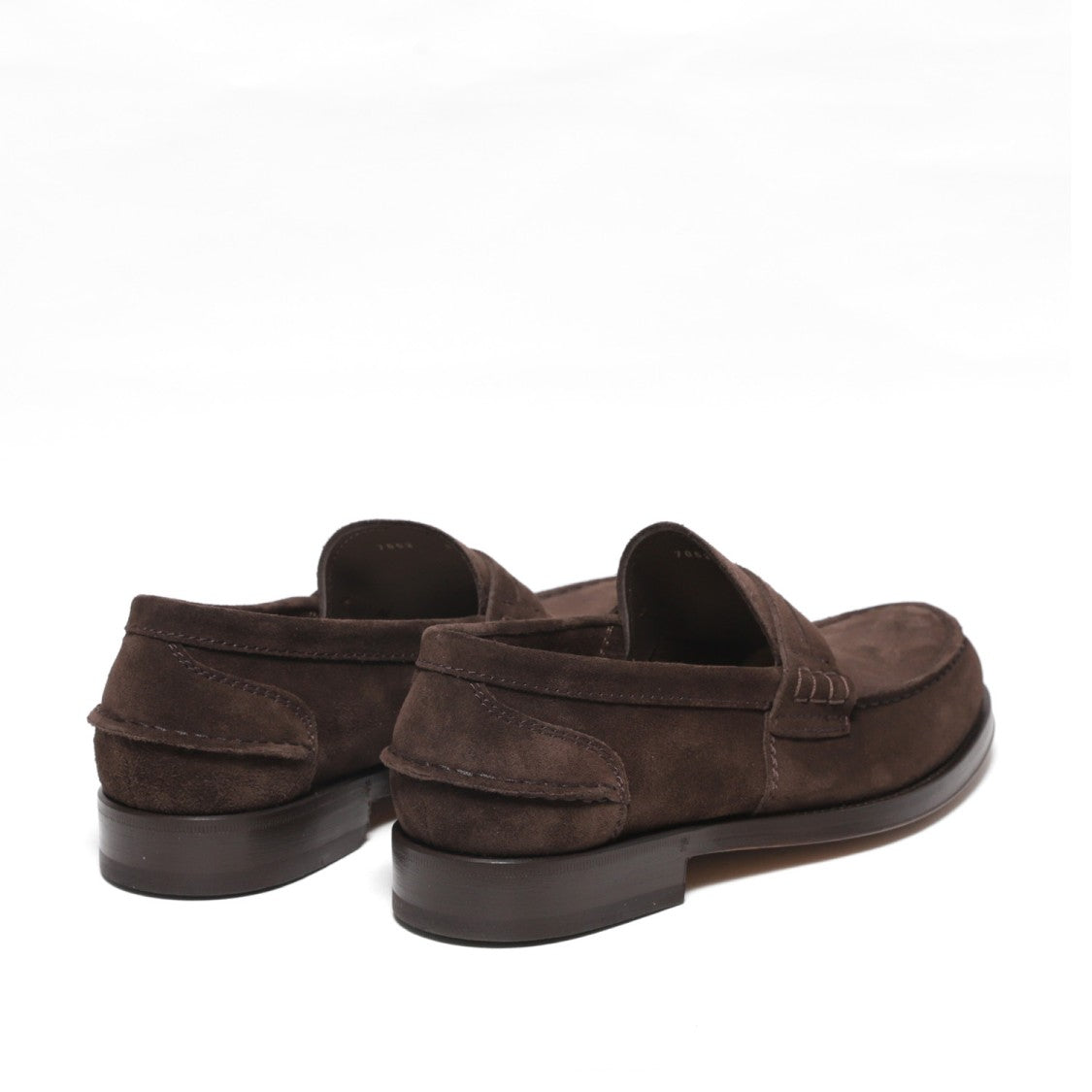 Green George Ebony Suede Moccasin