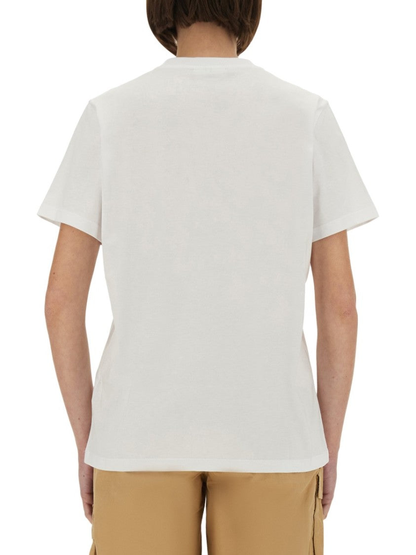 Ganni Playful Graphic Print Relaxed Fit Ganni T-Shirt