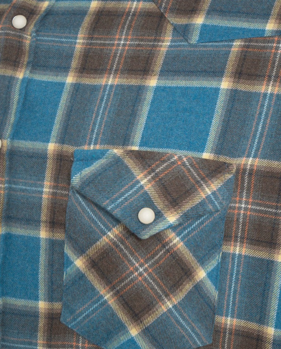 Bastoncino Checkered Design Men's Shirt With Dual Chest Pockets