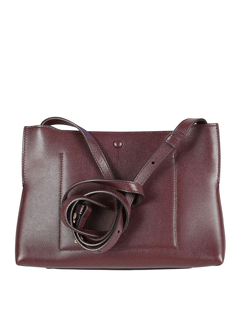 Givenchy Smooth Leather Rectangular Day Clutch Bag