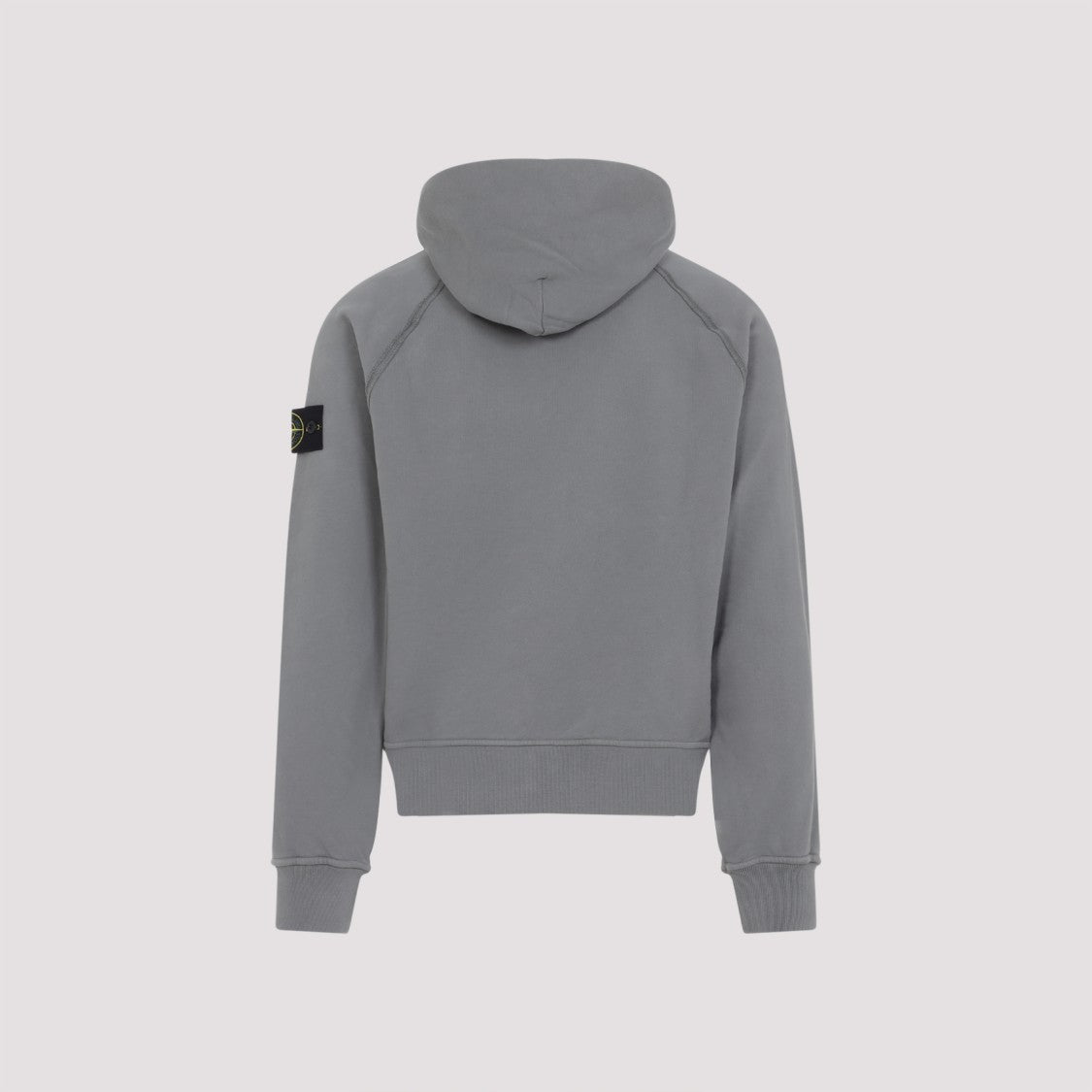 Stone Island Grey Cotton Sweatshirt