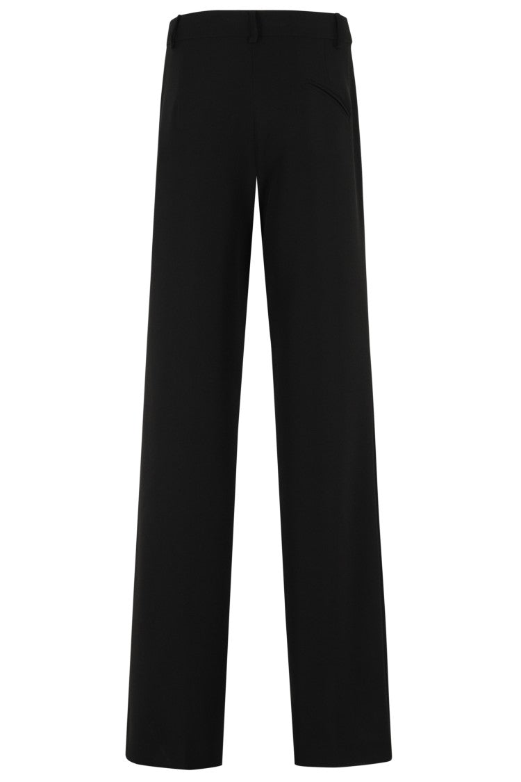 Federica Tosi Cady Trousers With Welt Pockets