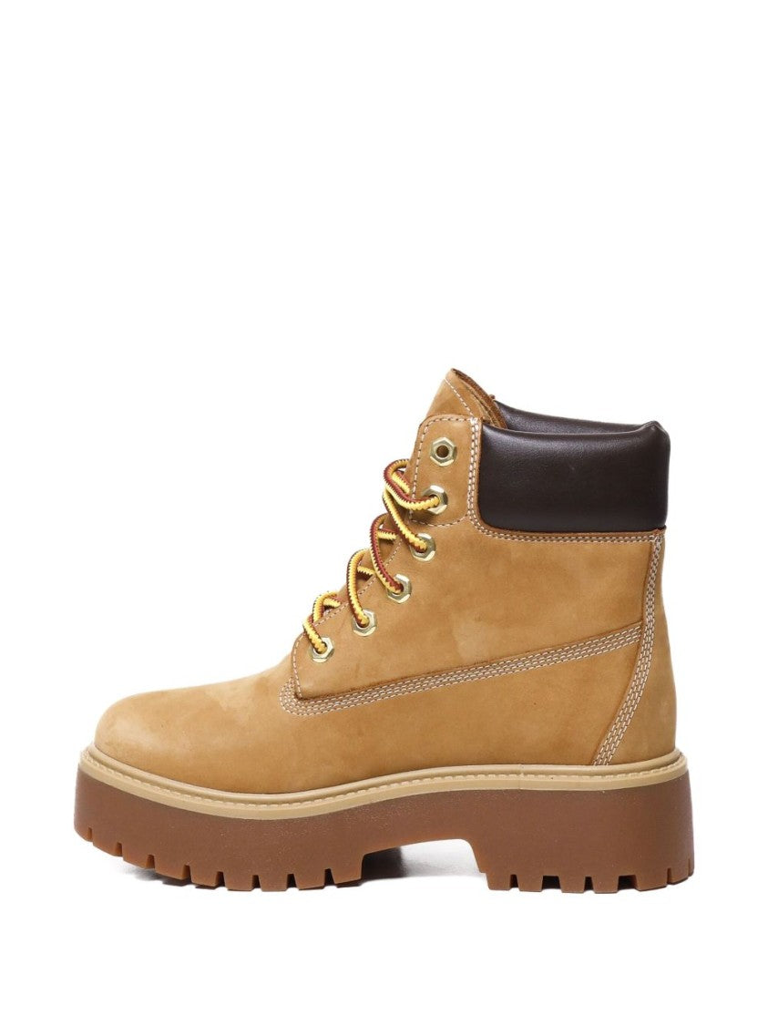Timberland Brown Leather Timberland Ankle Boots