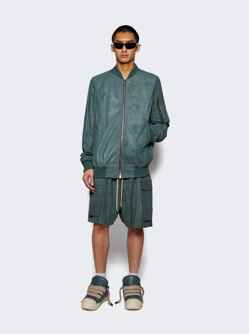 Rick Owens Classic Flight Bomber Jacket Mouthwash