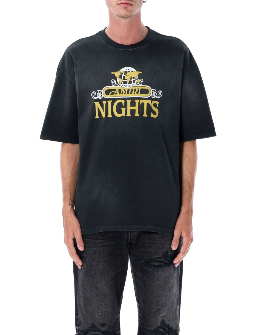 Amiri Black Oversized T-Shirt