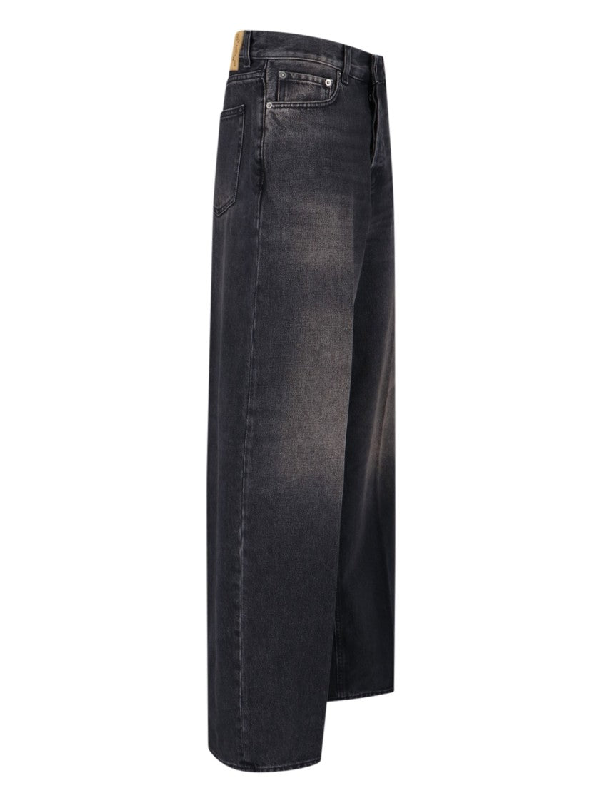 Haikure Bethany Wide Jeans – Black