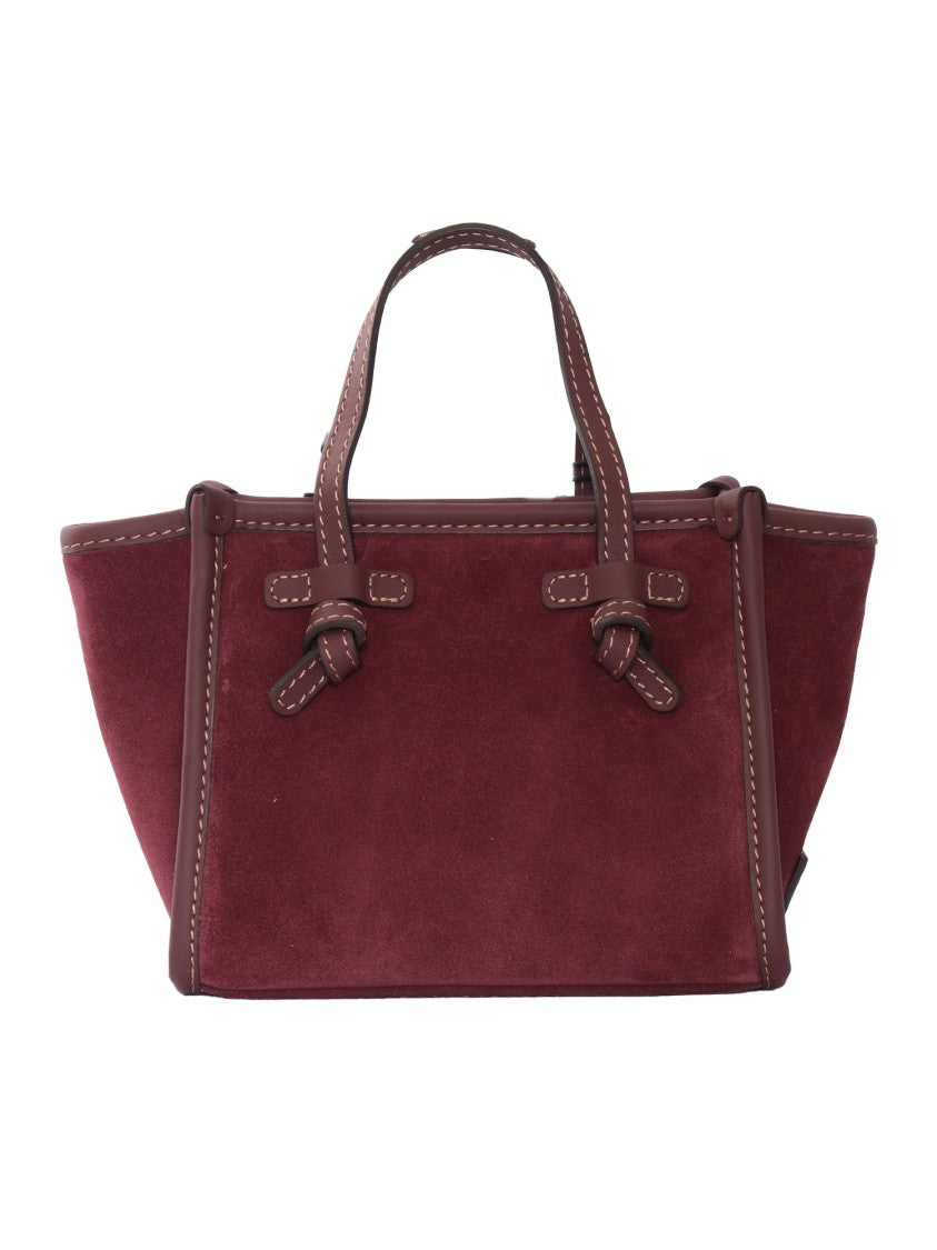 Gianni Chiarini Structured Brown Leather Handbag
