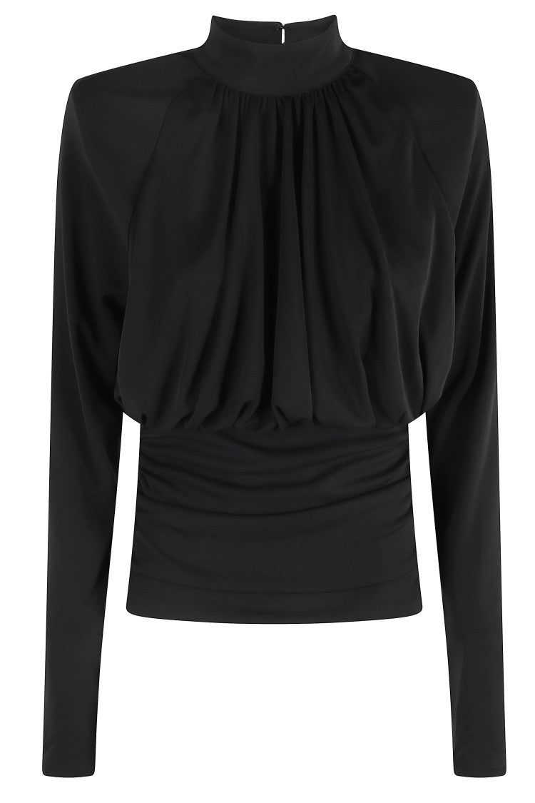 Rotate Ruched Ls Top