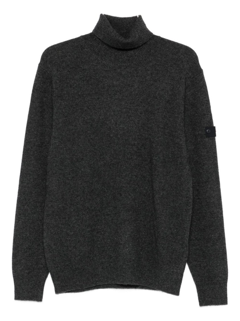 Peuterey Dark Grey Finely Knit Sweater