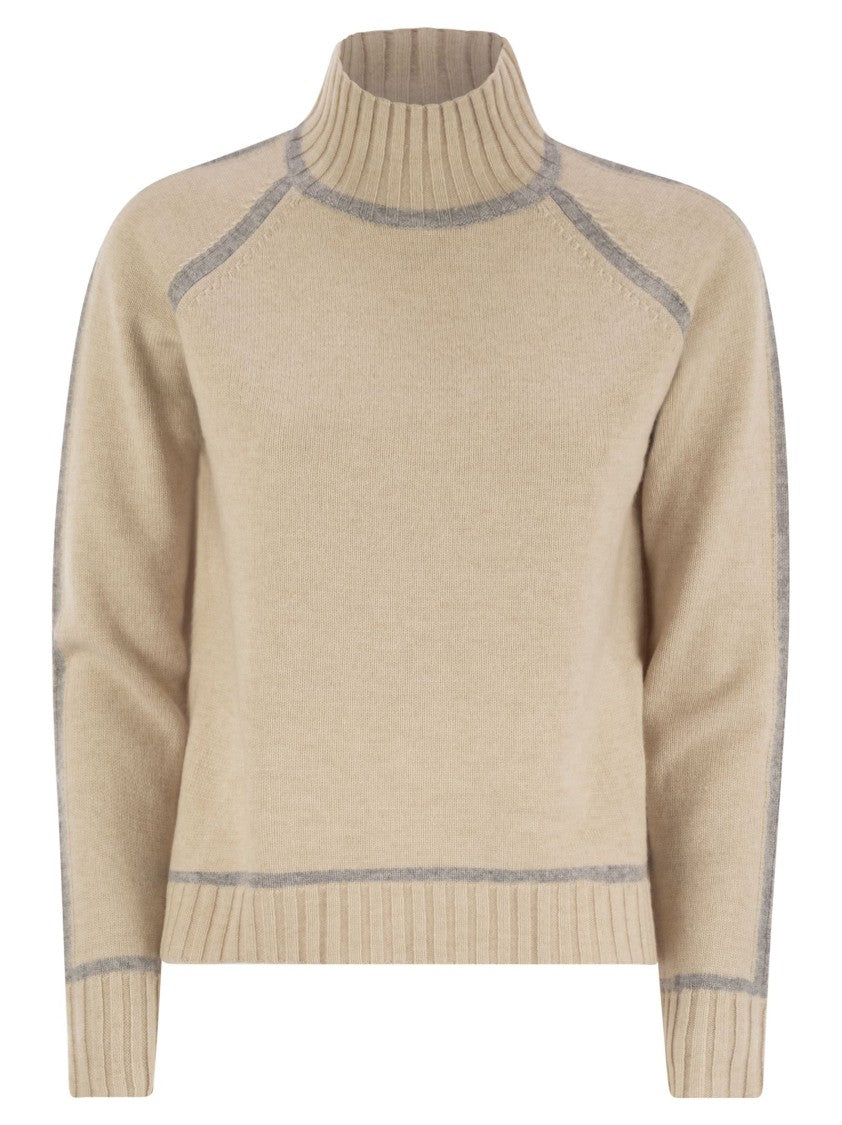 Max Mara Pescara - Wool And Cashmere Turtleneck Sweater