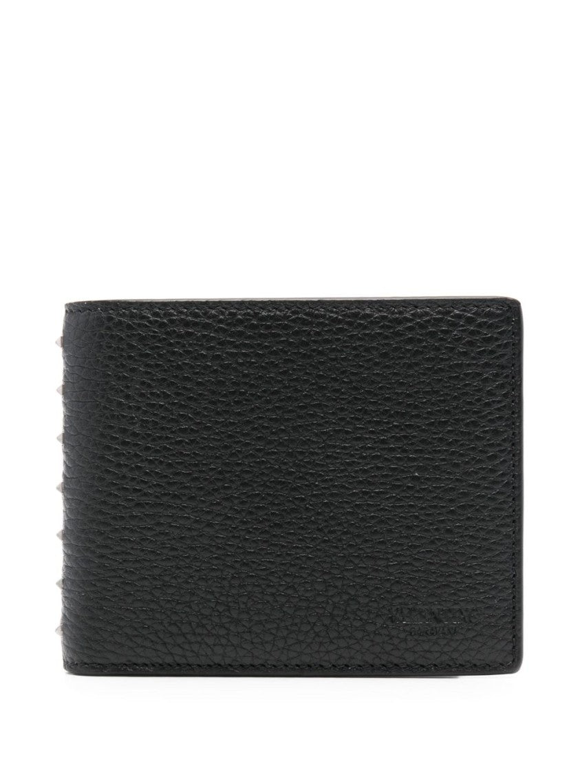 Valentino Garavani Bi-Fold Leather Wallet With Internal Card Slots