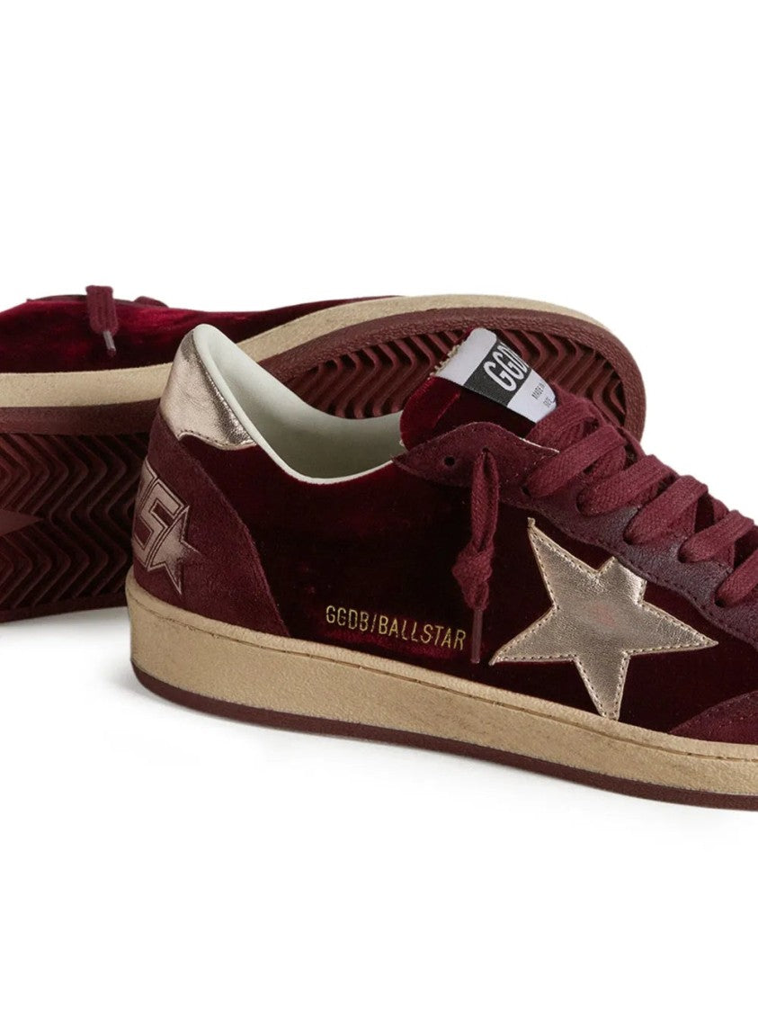 Golden Goose Ballstar Suede Sneakers