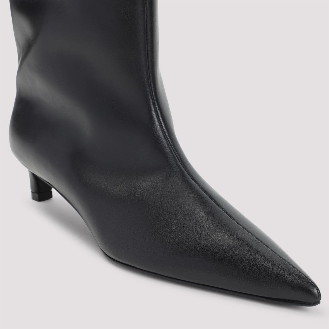 Jil Sander Black Calf Leather High Boot