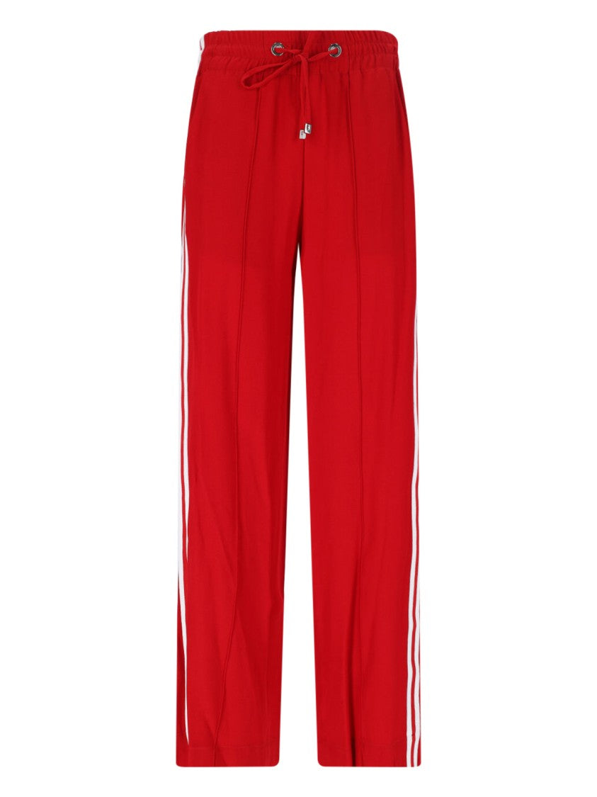 Seafarer Straight Leg Sporty Pants With Drawstring Waist