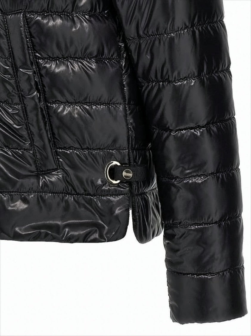 Herno Quilted Black Padded Jacket With Hood