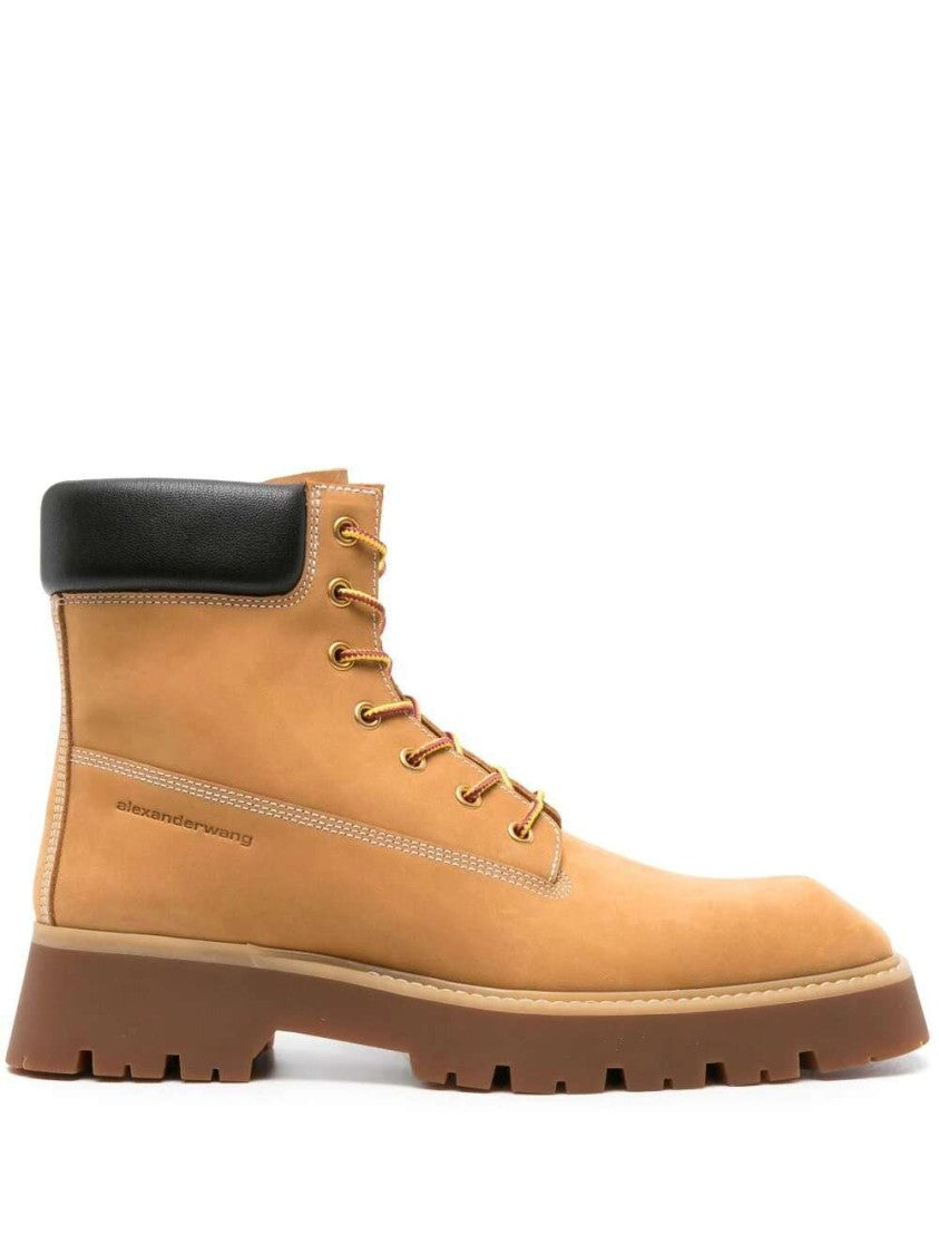 Alexander Wang Throttle Lace-Up Boots