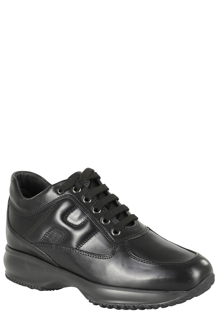 Hogan Interactive Sneakers With Toggled Tongue And Side H Logo