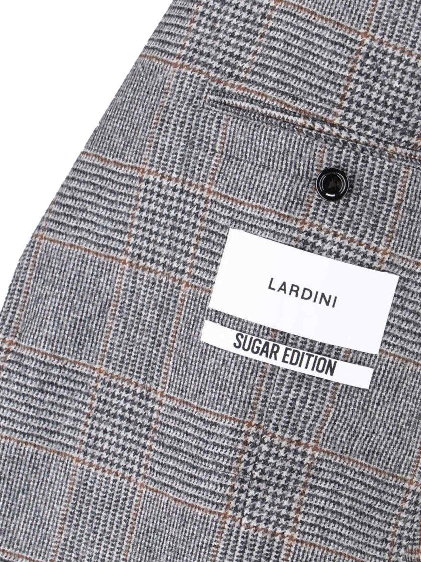 Lardini Single-Breasted Blazer – Grey