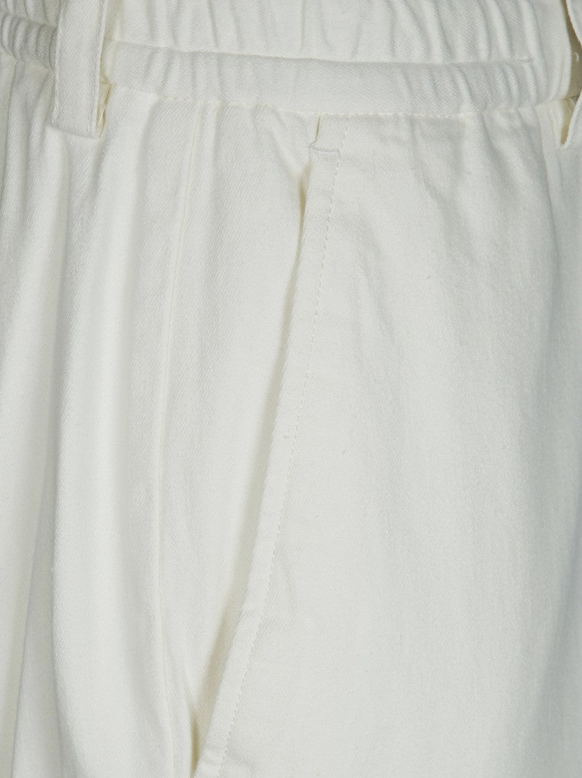 Pt01 Tailored White Stretch Denim Pants