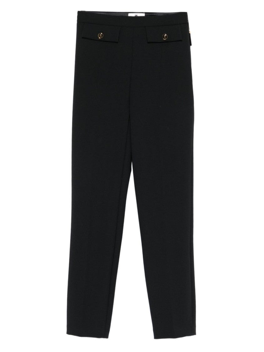 Elisabetta Franchi Cropped Tailored Trousers
