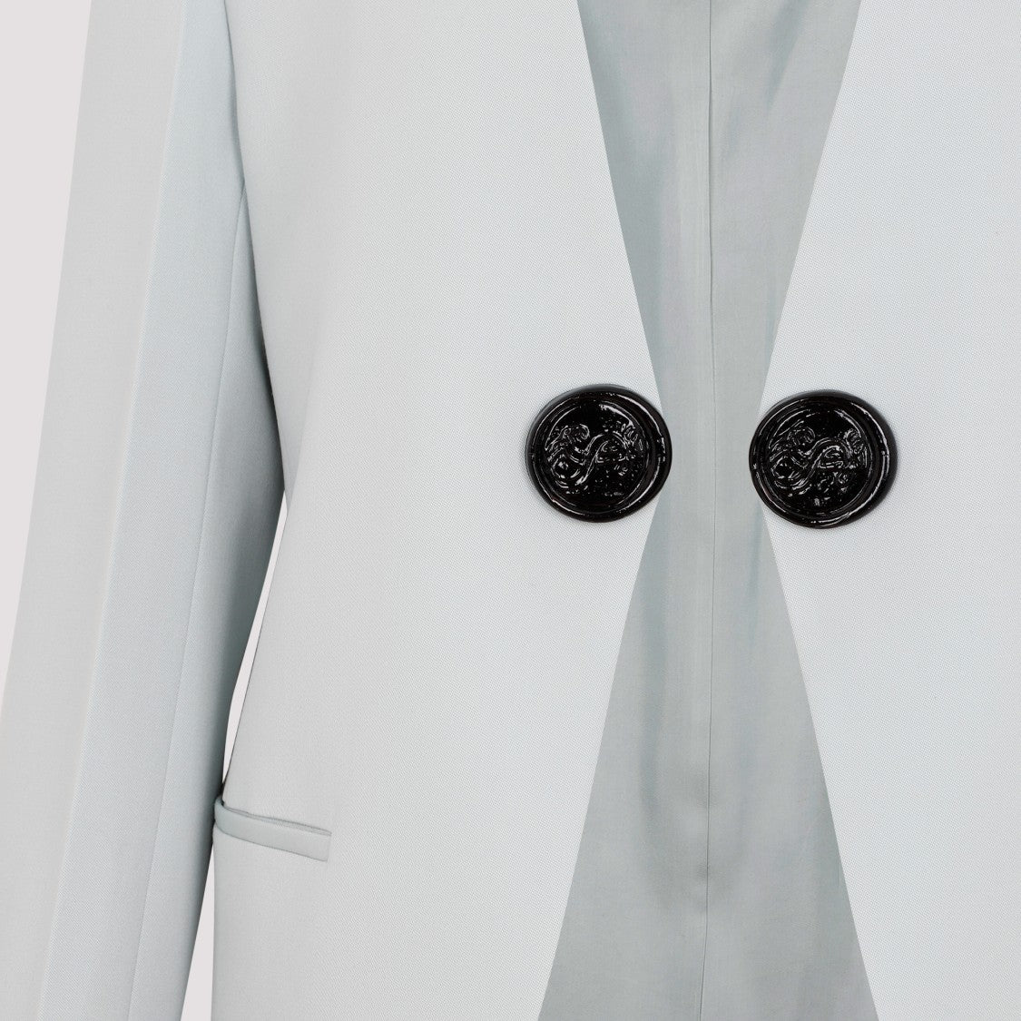 Jil Sander Chinablue Wool Jacket