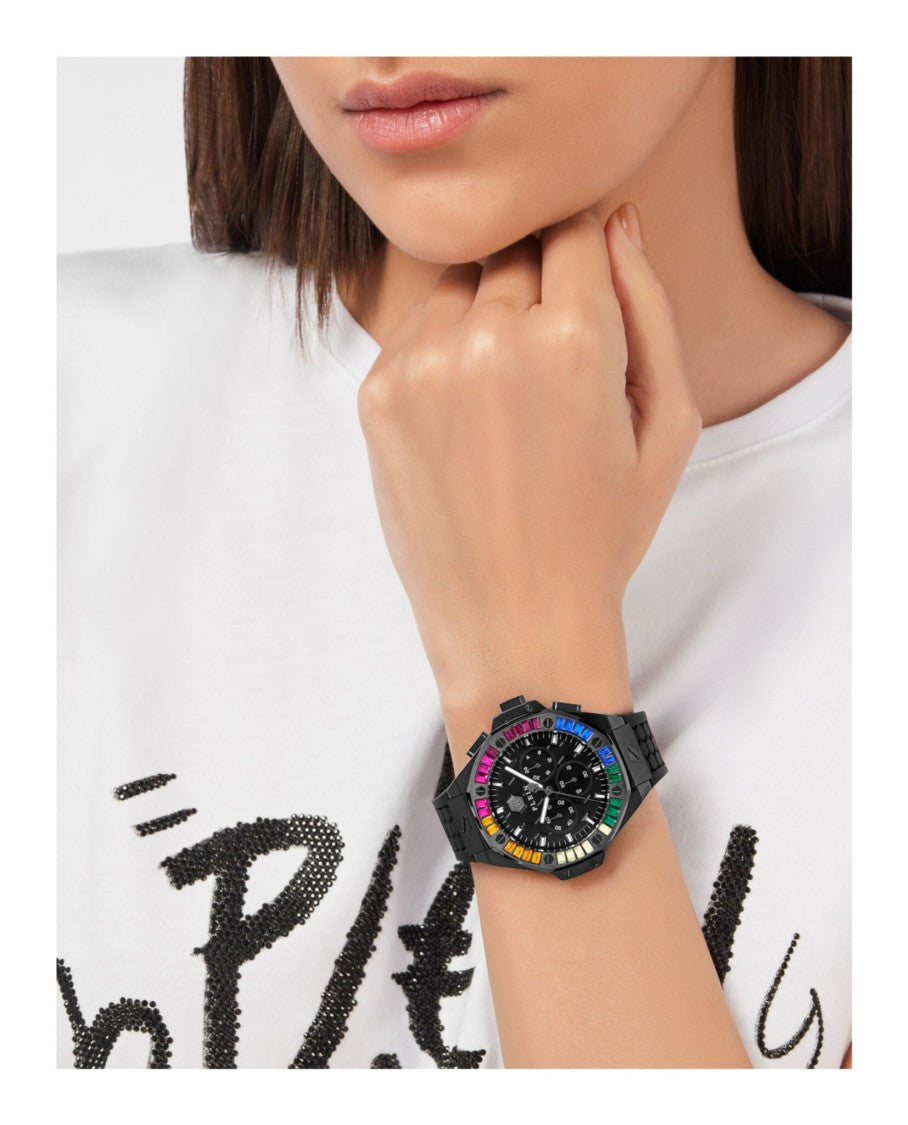 Philipp Plein Plein Chrono Royal Silicone Watch