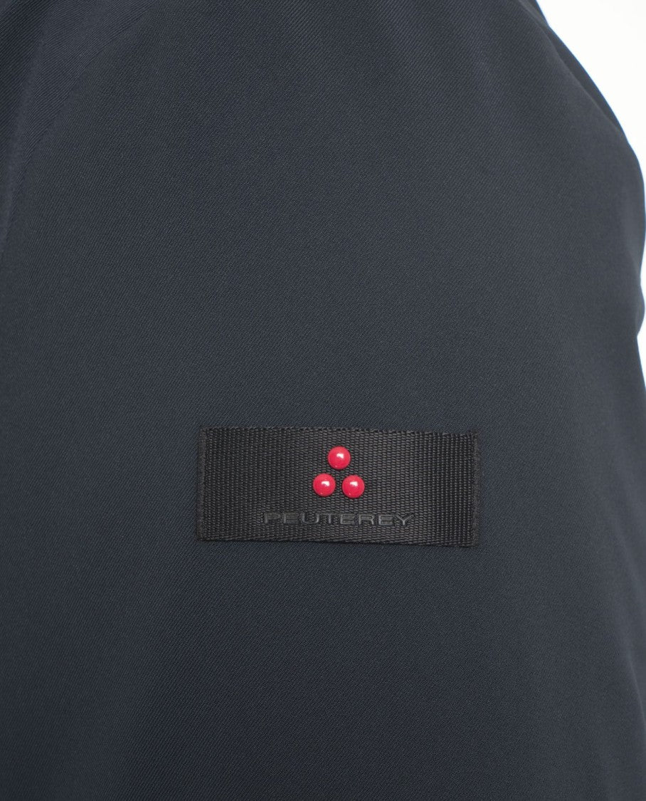 Peuterey Double-Breasted Jacket With Concealed Zipper