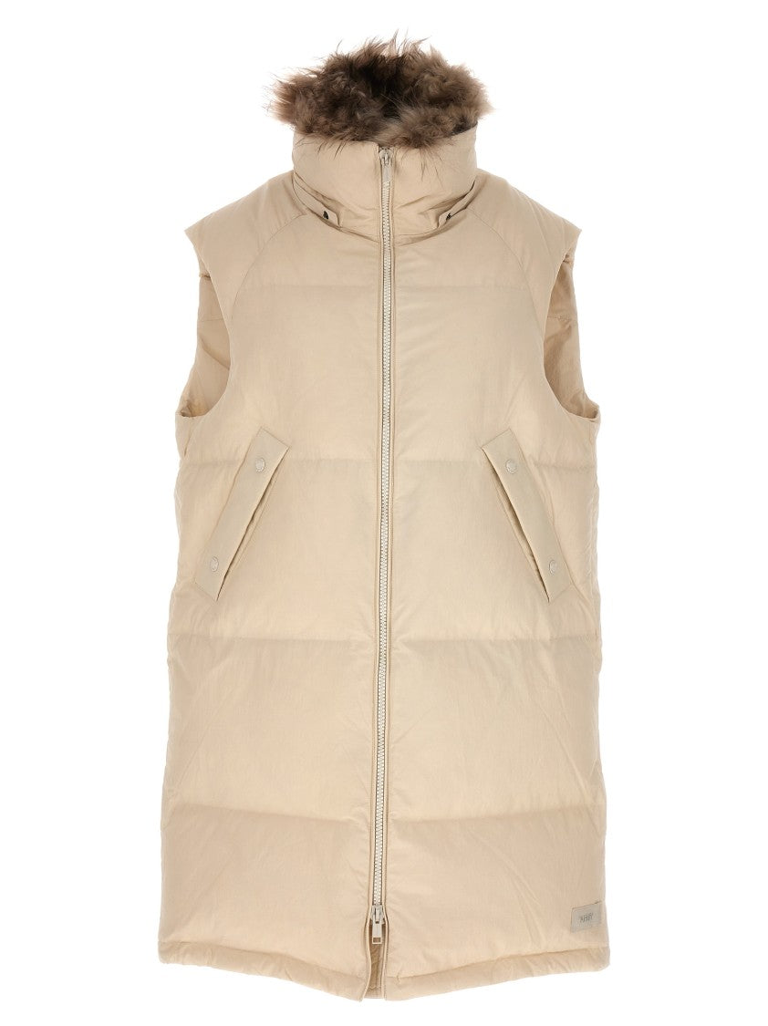 Yves Salomon Long Pile Insert Vest