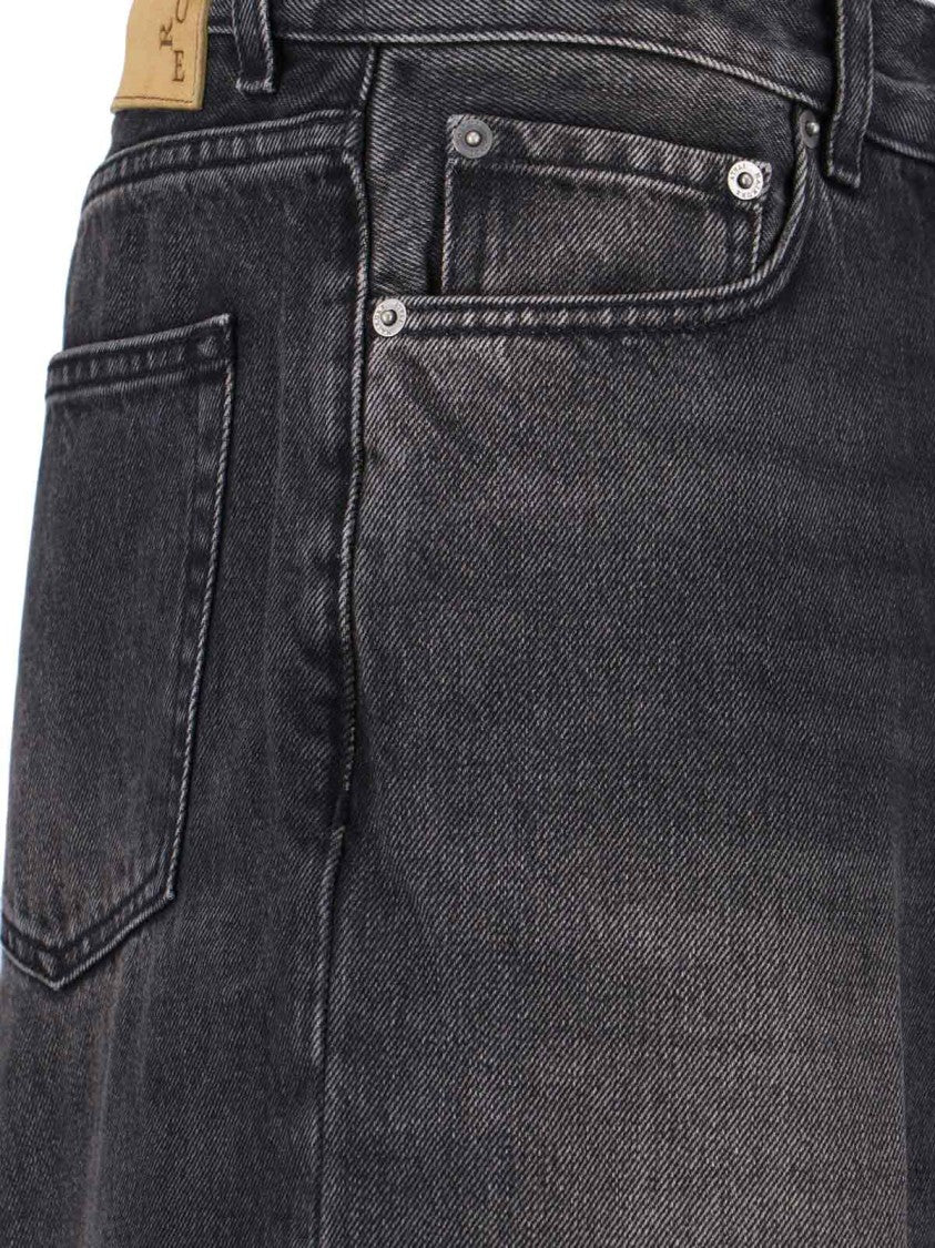 Haikure Bethany Wide Jeans – Black