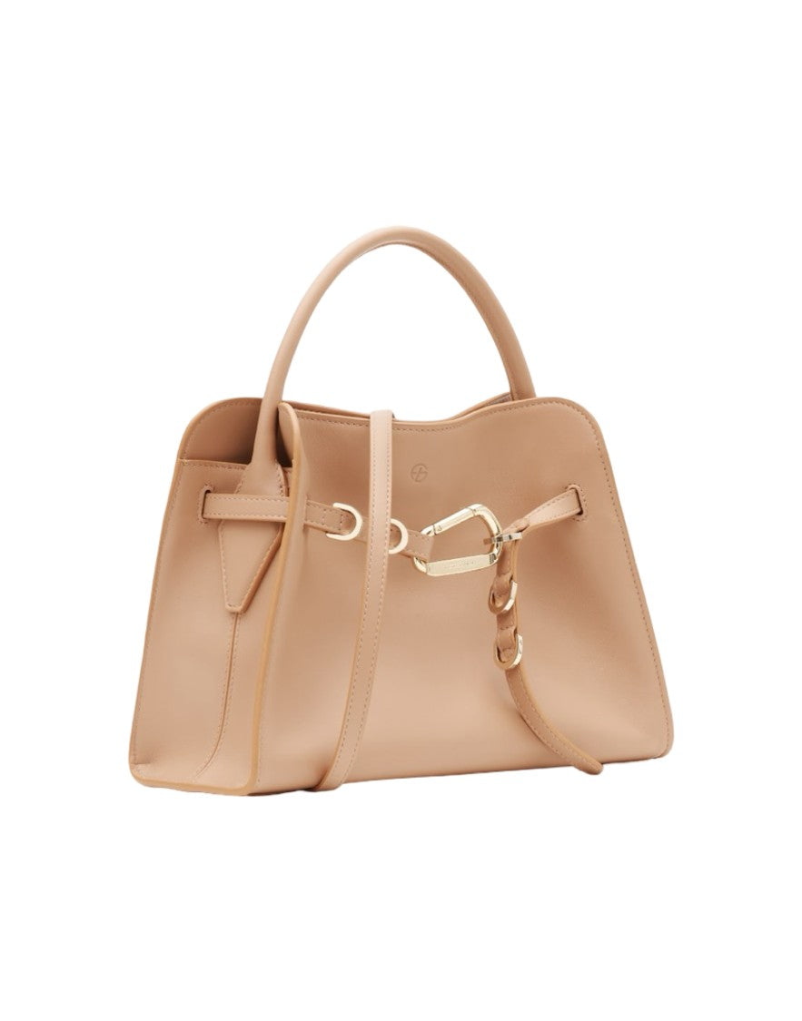 Biasia Structured Small Handbag With Detachable Strap