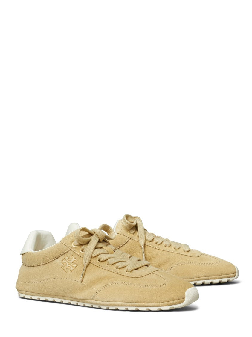 Tory Burch Bovine Suede And Leather Travel Sneakers