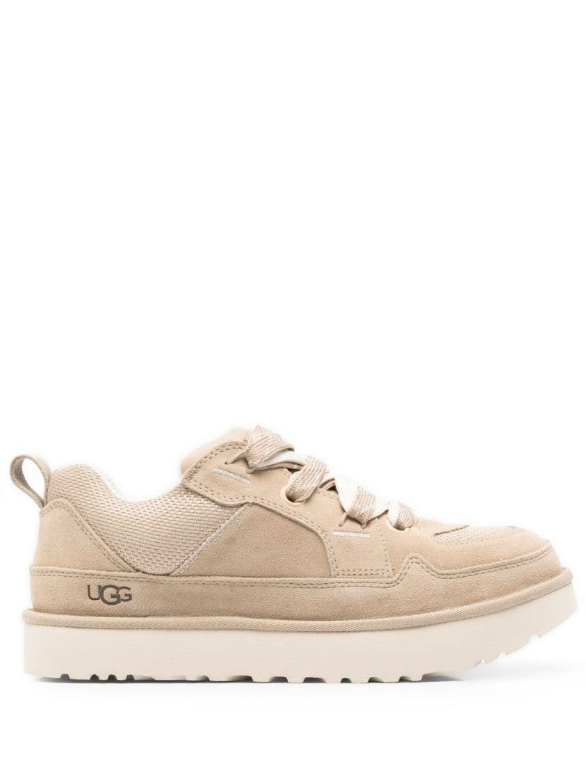 Ugg Beige Ankle Boots With Suede