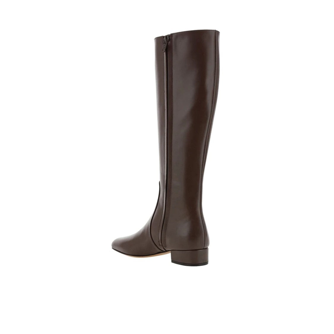 Valentino Leather Logo Boots