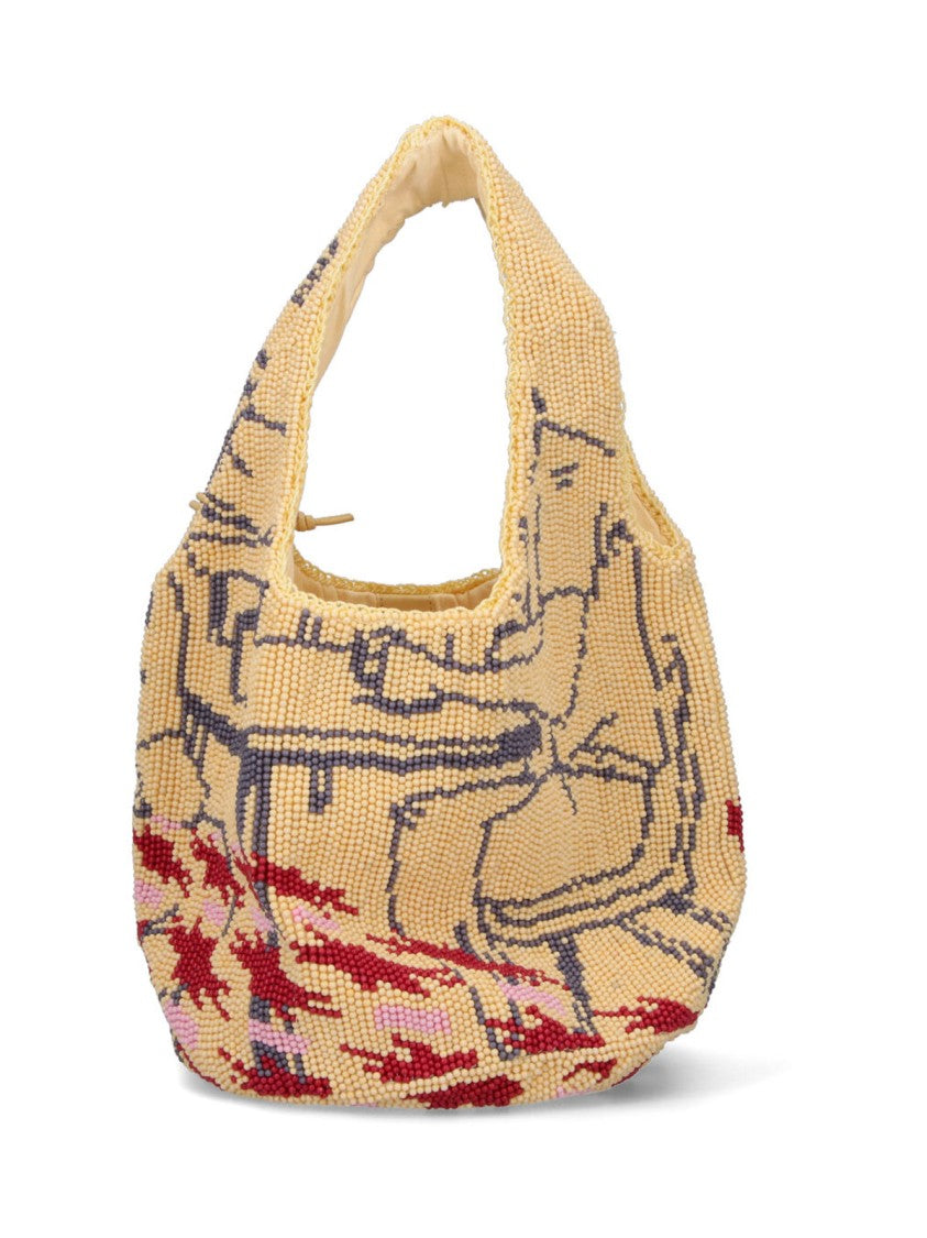 J. W. Anderson Mini Beaded Bag – Multicolor