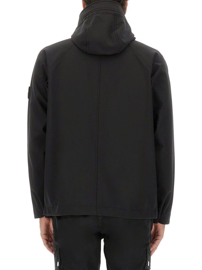 Stone Island Short Soft Shell Parka