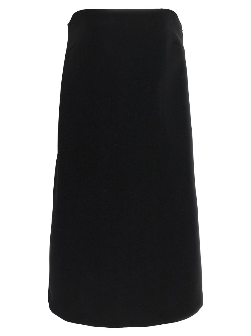 Moschino Strapless Mini Dress With 'Fiocco' Detail
