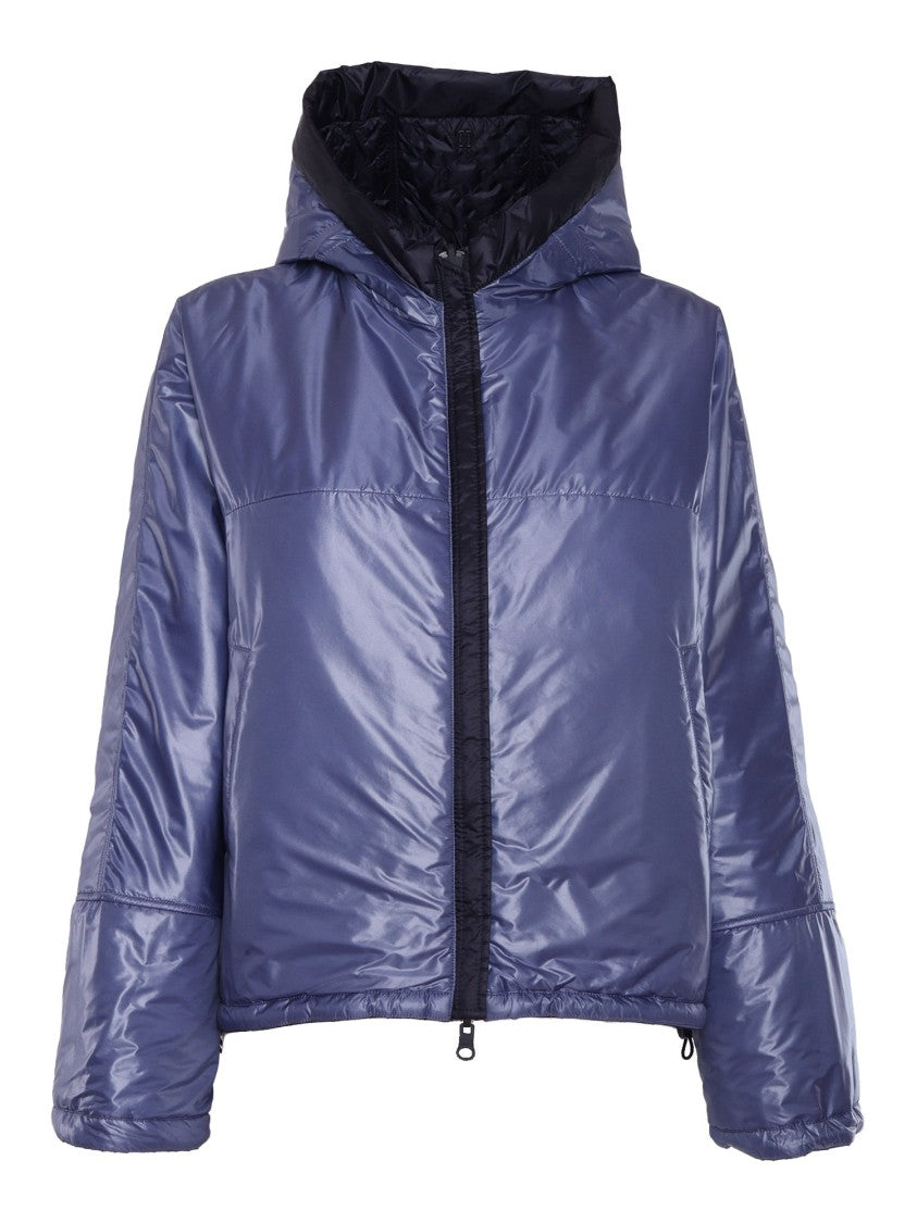 Duno Quilted Black Jacket With Hood