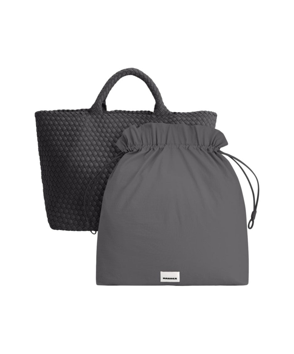 Marrea Spacious Neoprene Shopper With Textured Woven Pattern
