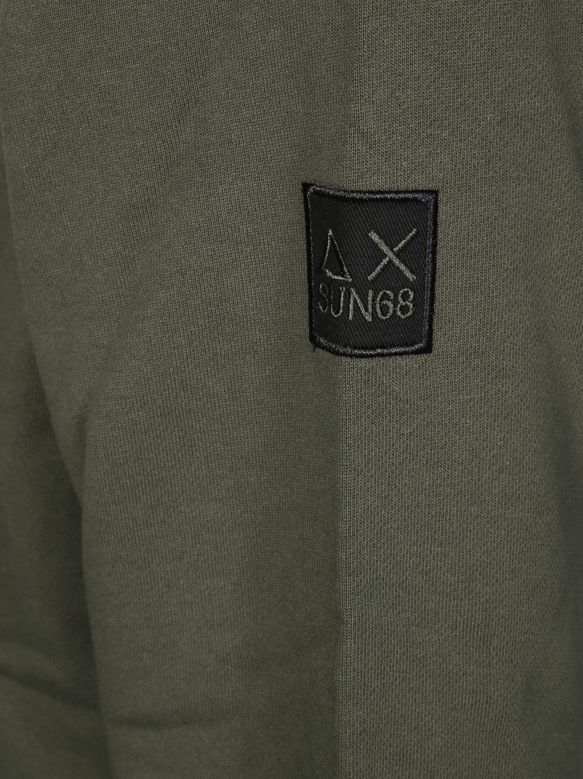Sun 68 Bomber-Style Jacket With Nylon Hood